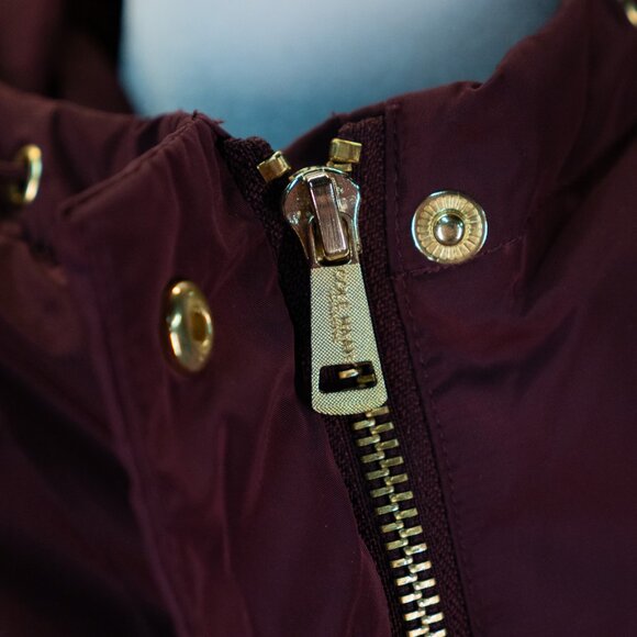 COLE HAAN SIGNATURE Women's 40" Taffeta Down Hooded Coat - Picture 4 of 10